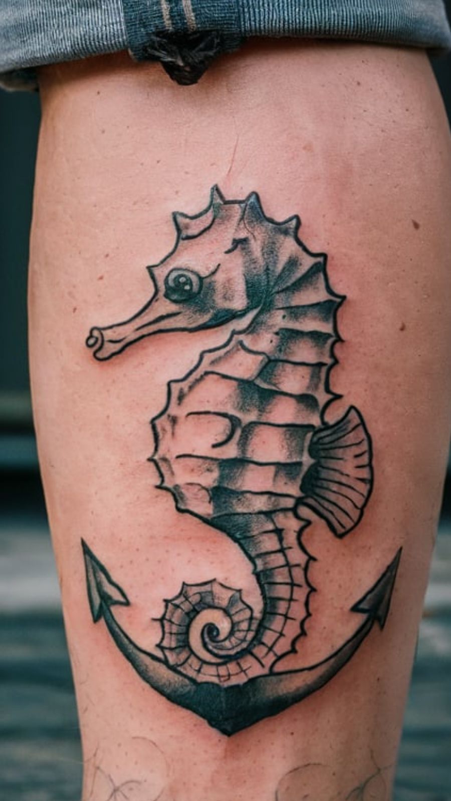 seahorse tattoo