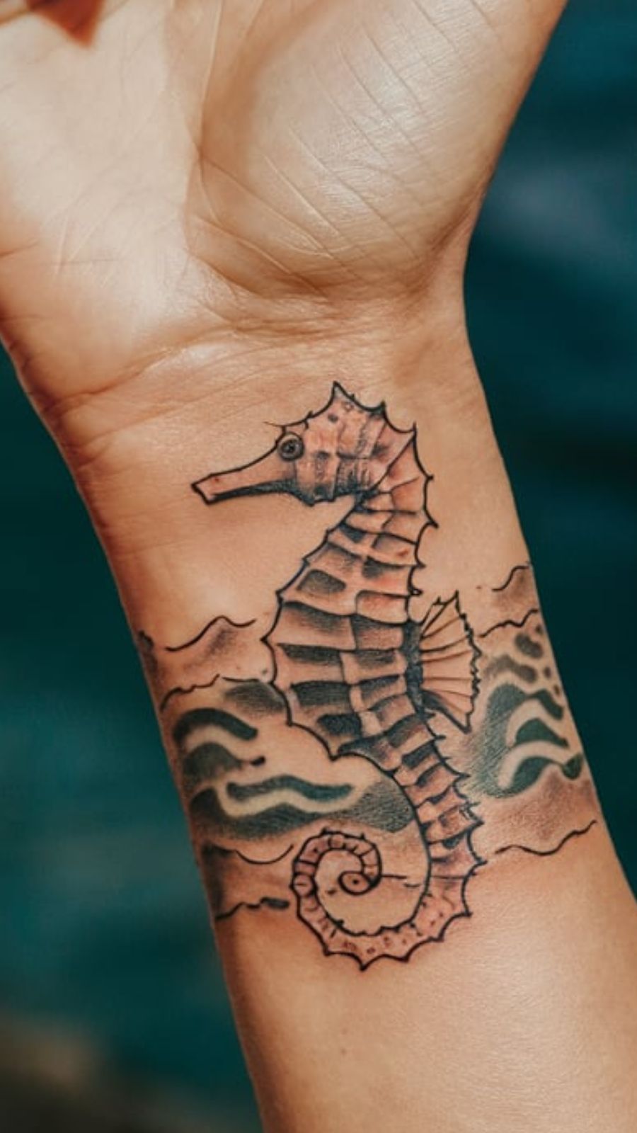 seahorse tattoo