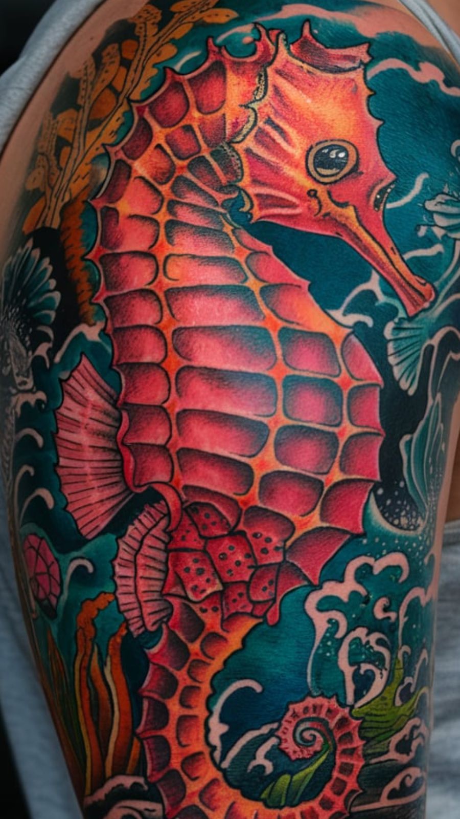 seahorse tattoo