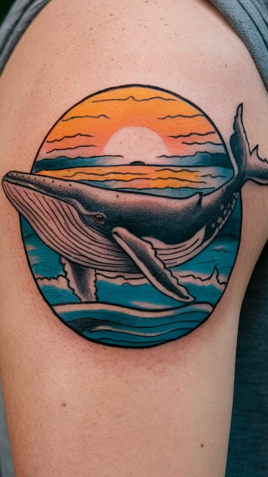 whale tattoo