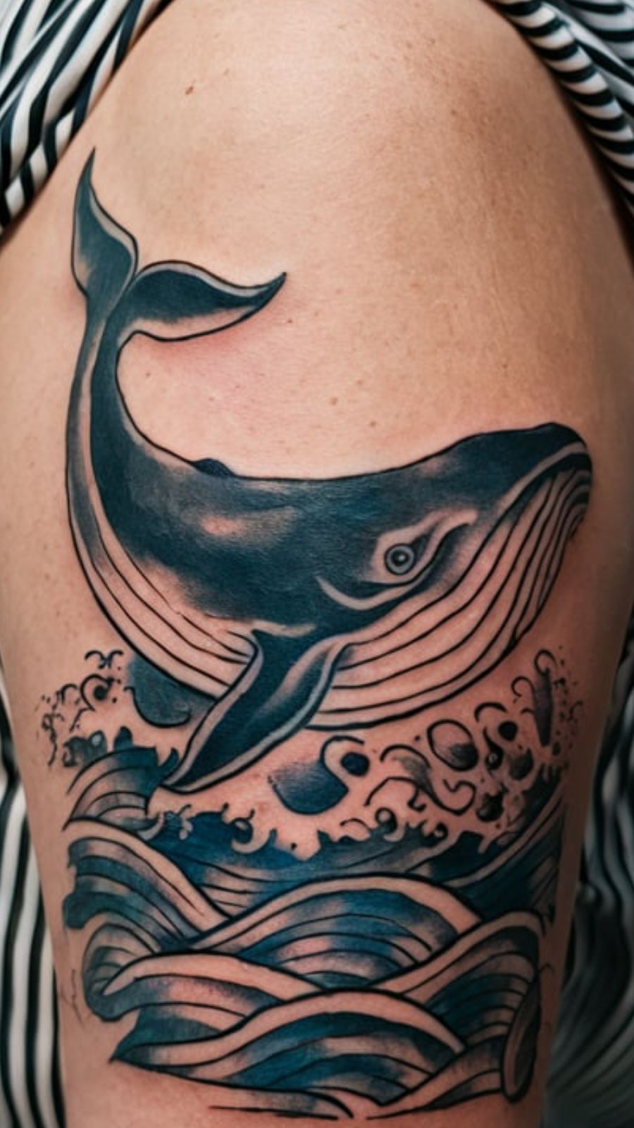 whale tattoo