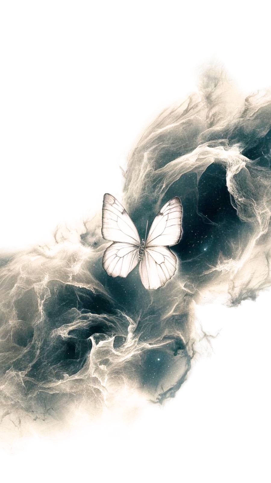 Butterfly in a Nebula
