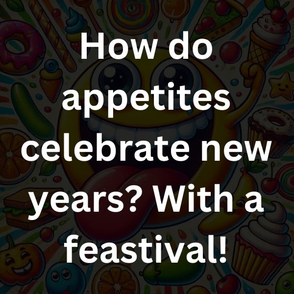 How do appetites celebrate new years_ With a feastival!