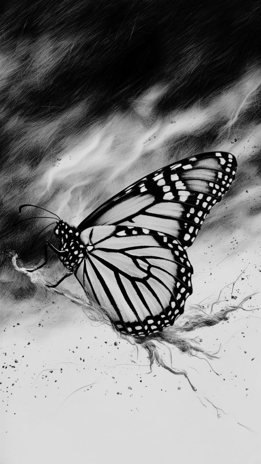 butterfly and hurricane