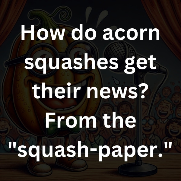 How do acorn squashes get their news_ From the "squash-paper."