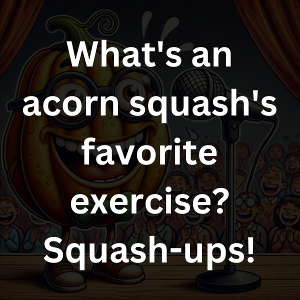 What's an acorn squash's favorite exercise_ Squash-ups!
