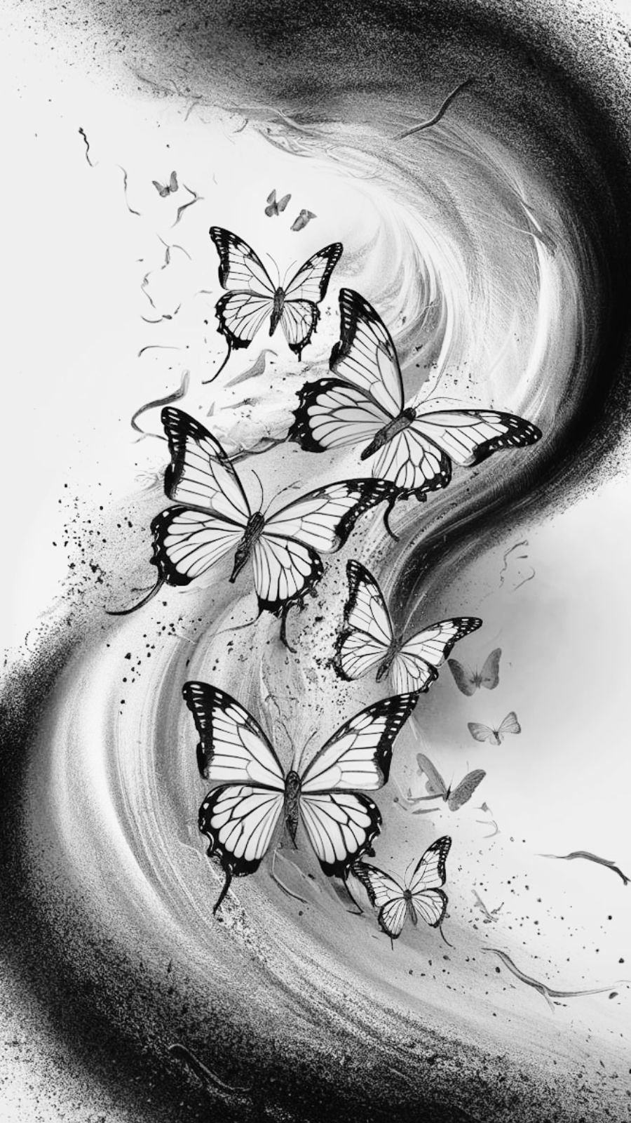 butterfly and sandstorm