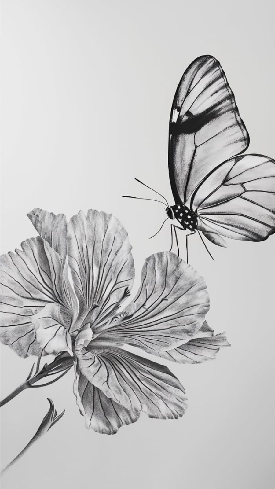 butterfly and sunrise