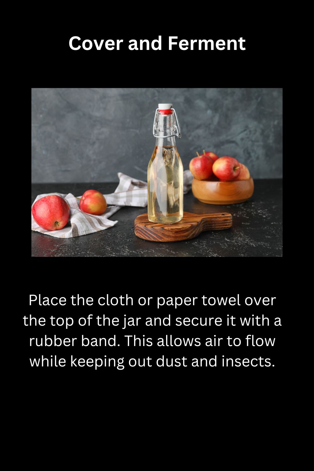 How to Make Apple Cider Vinegar