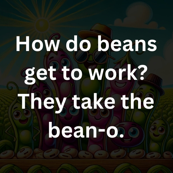 How do beans get to work_ They take the bean-o