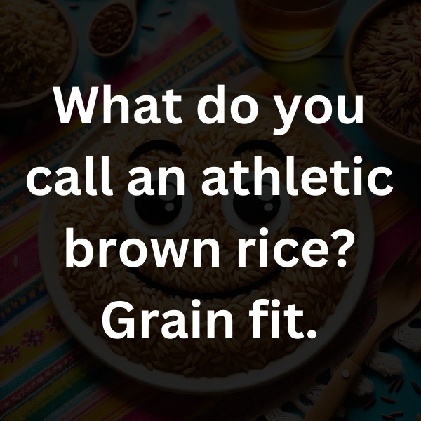 What do you call an athletic brown rice_ Grain fit