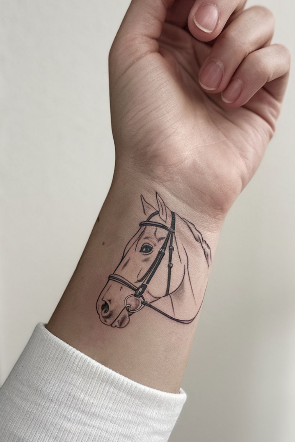 Horseback Riding Wrist Tattoos for Women