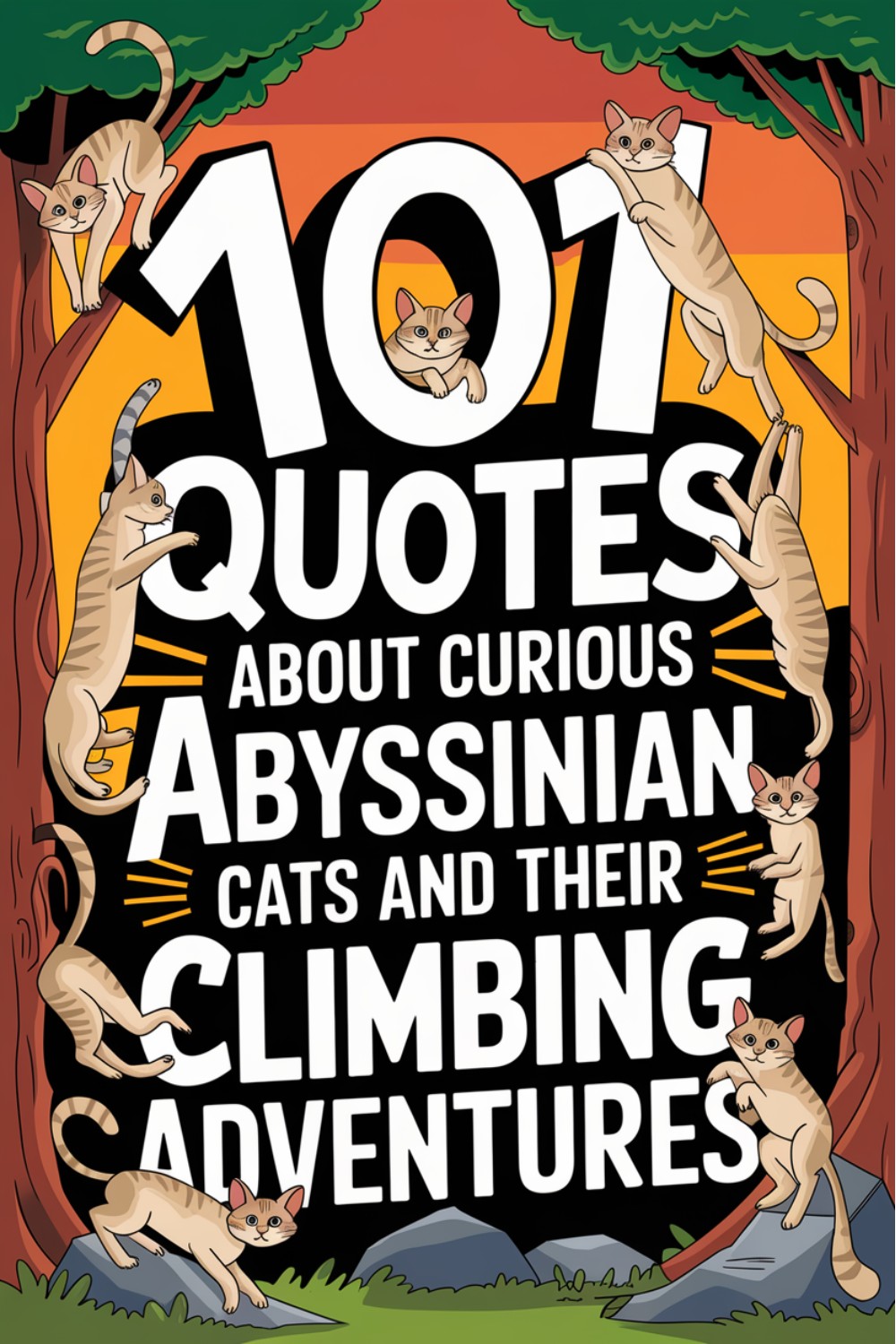101 Quotes About Curious Abyssinian Cats and Their Climbing Adventures