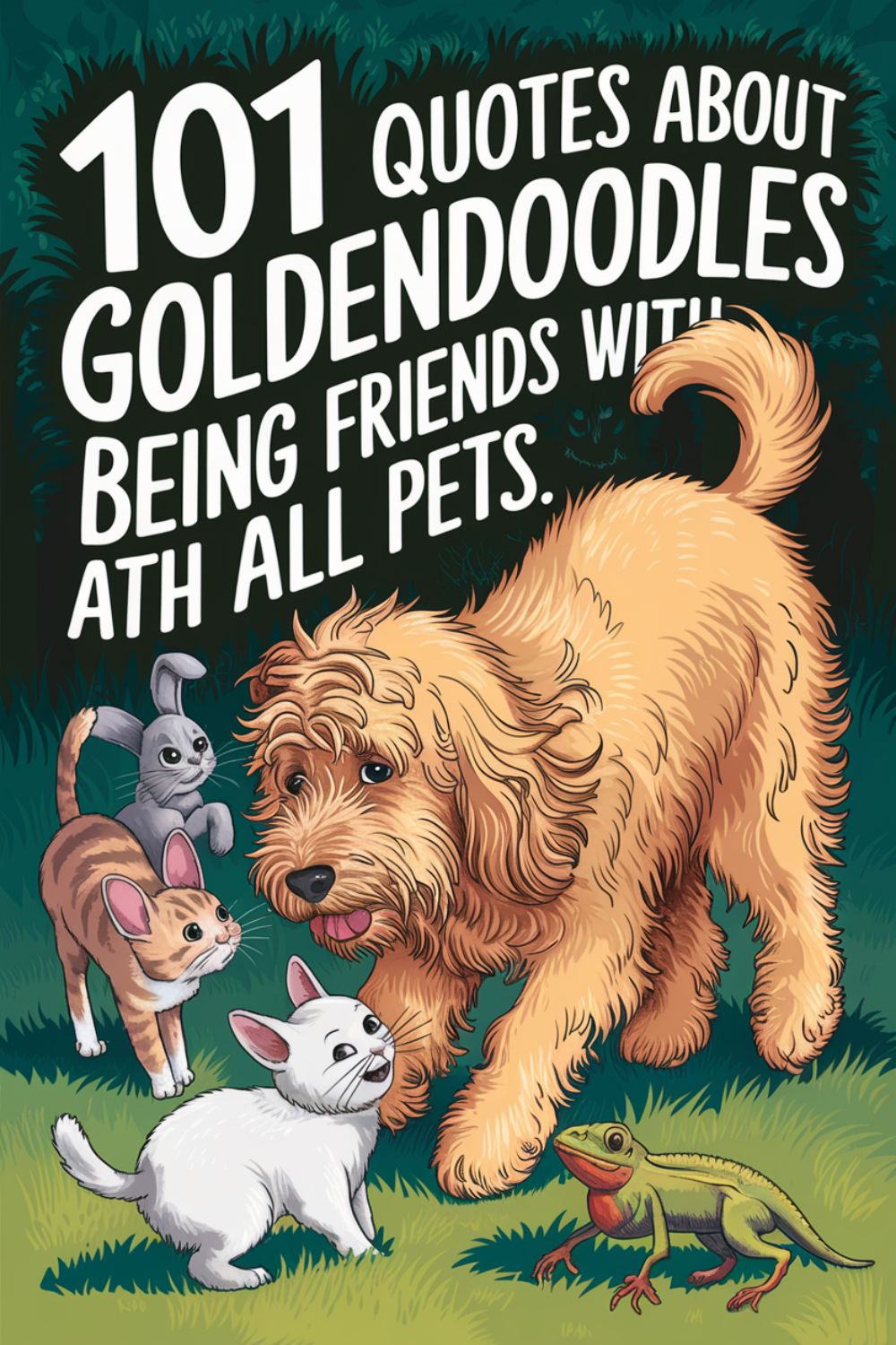101 Quotes About Goldendoodles Being Friends with All Pets
