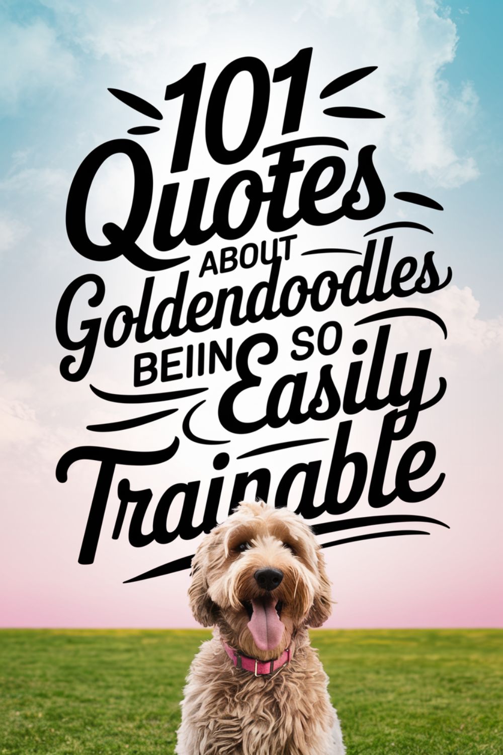 101 Quotes About Goldendoodles Being So Easily Trainable