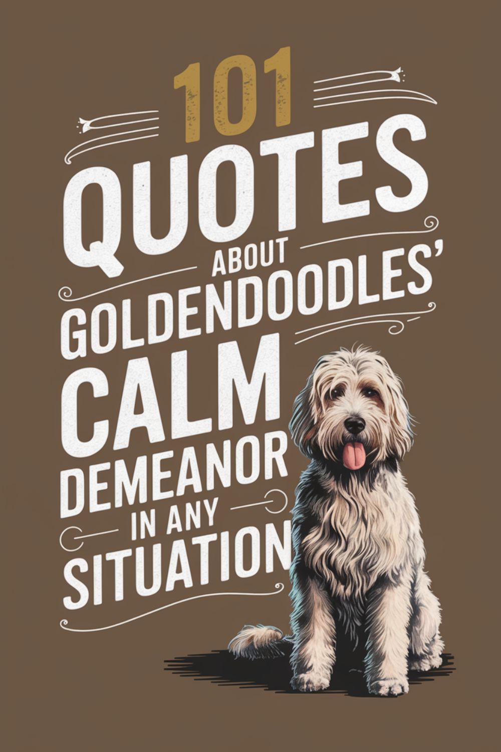 101 Quotes About Goldendoodles' Calm Demeanor in Any Situation