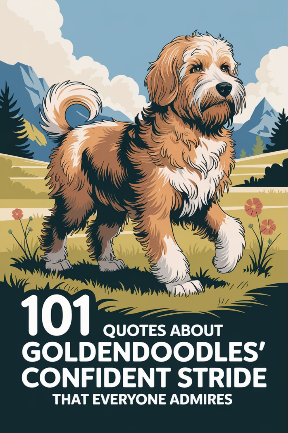 101 Quotes About Goldendoodles' Confident Stride That Everyone Admires