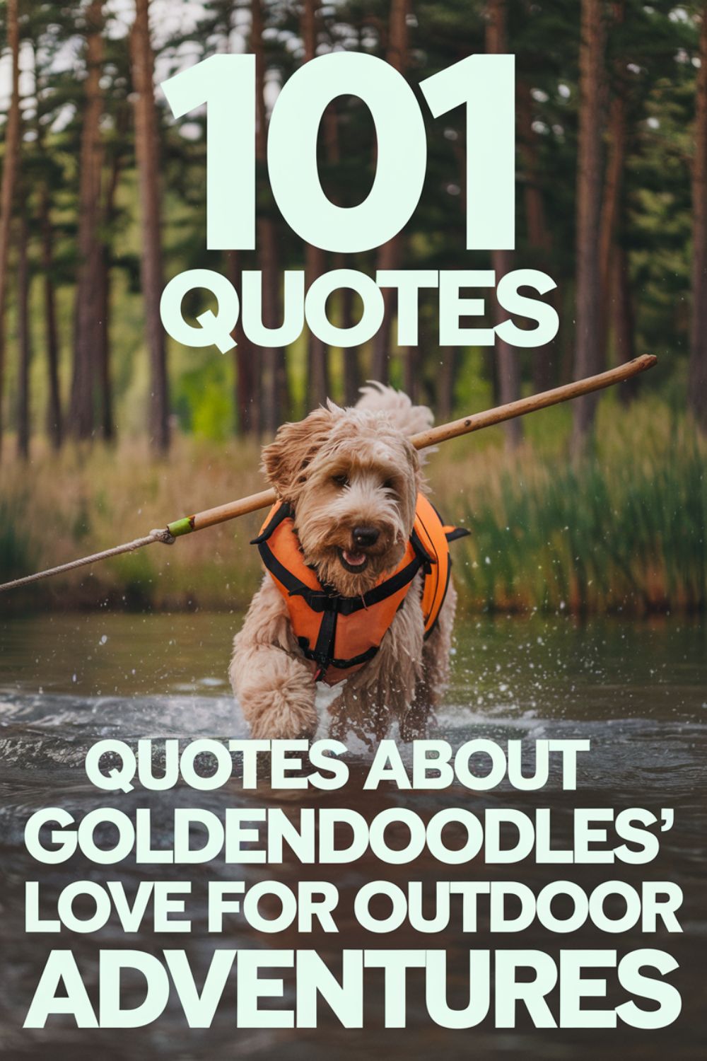 101 Quotes About Goldendoodles' Love for Outdoor Adventures