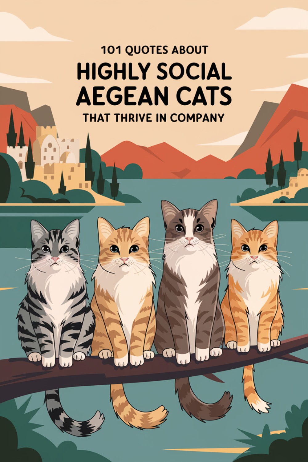 101 Quotes About Highly Social Aegean Cats That Thrive in Company