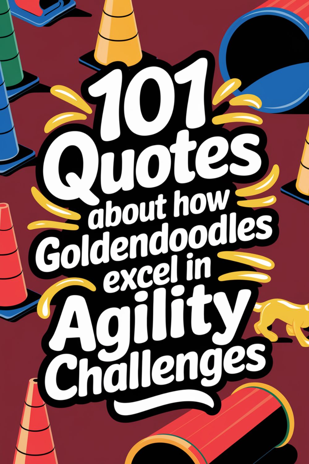 101 Quotes About How Goldendoodles Excel in Agility Challenges