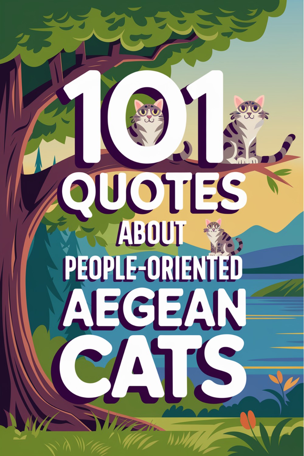 101 Quotes About People-Oriented Aegean Cats That Love Attention