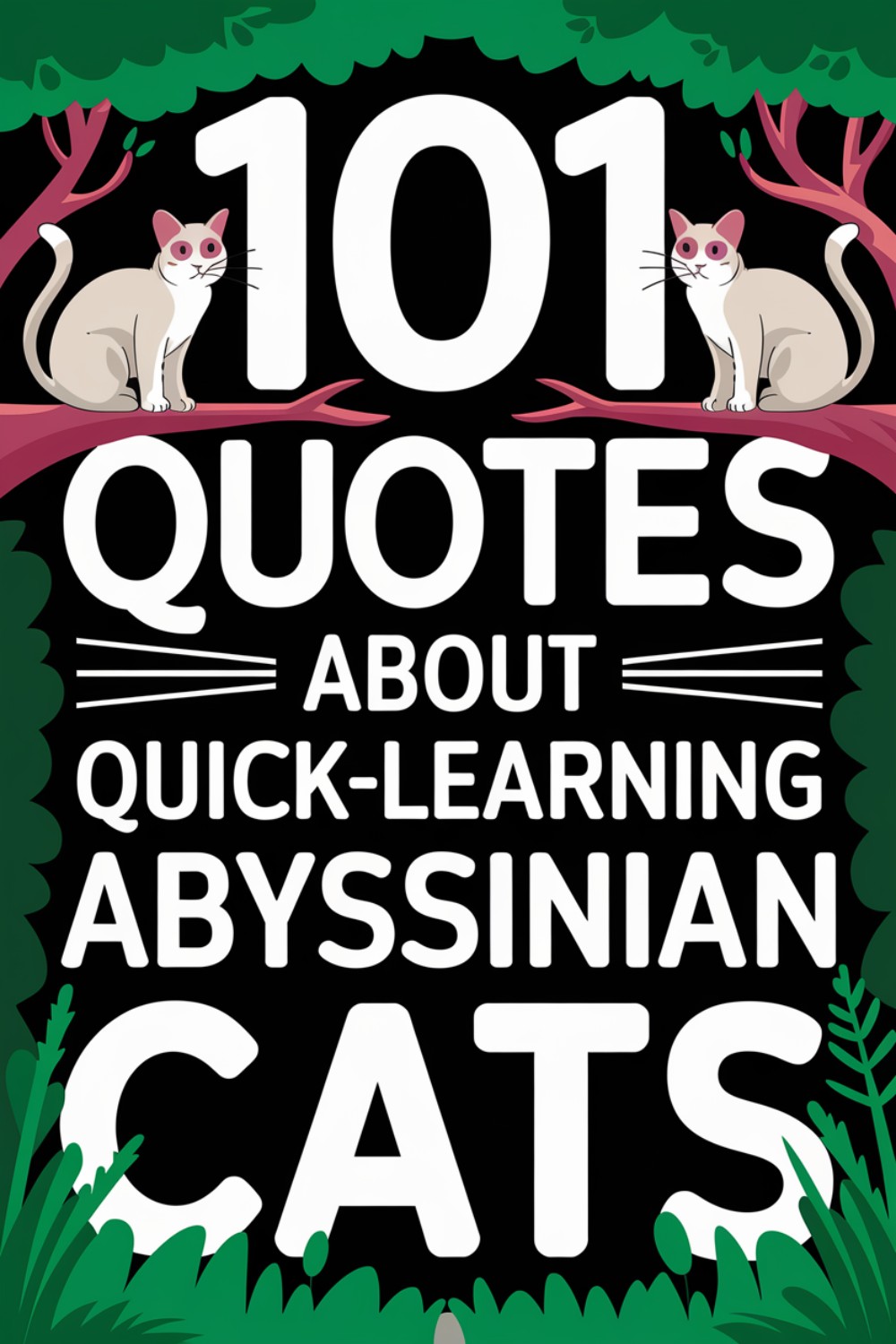 101 Quotes About Quick-Learning Abyssinian Cats