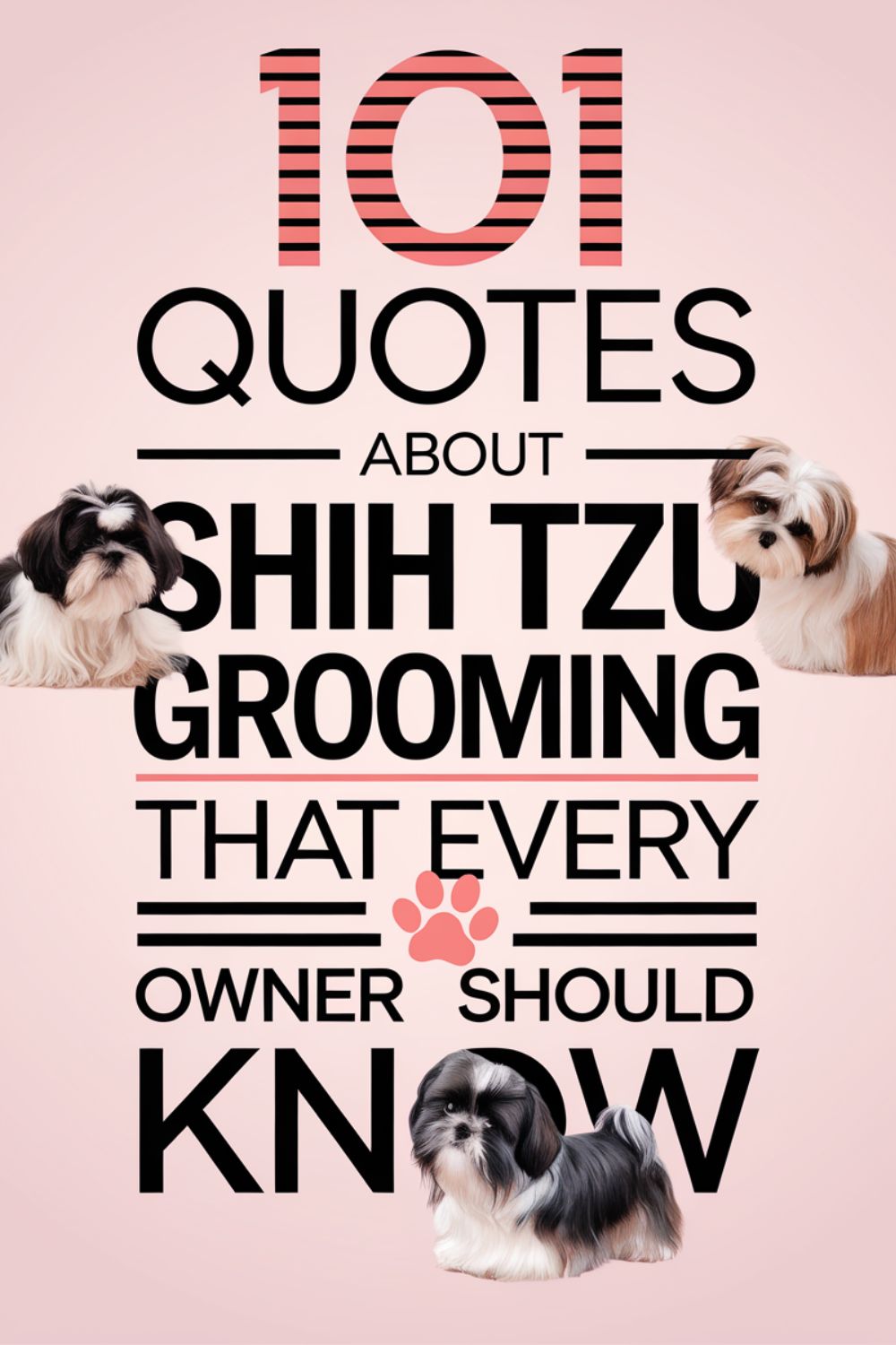 101 Quotes About Shih Tzu Grooming That Every Owner Should Know
