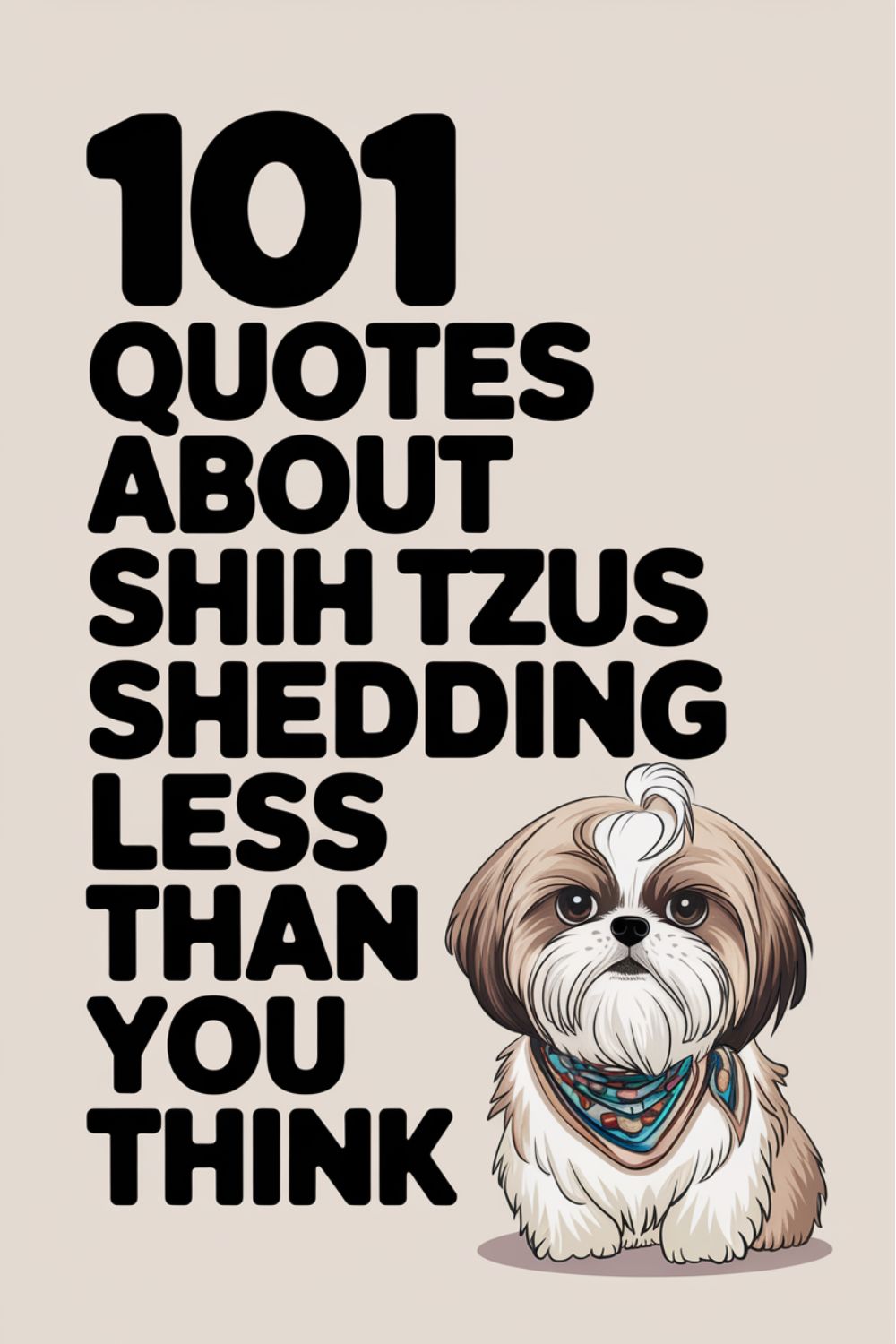 101 Quotes About Shih Tzus Shedding Less Than You Think