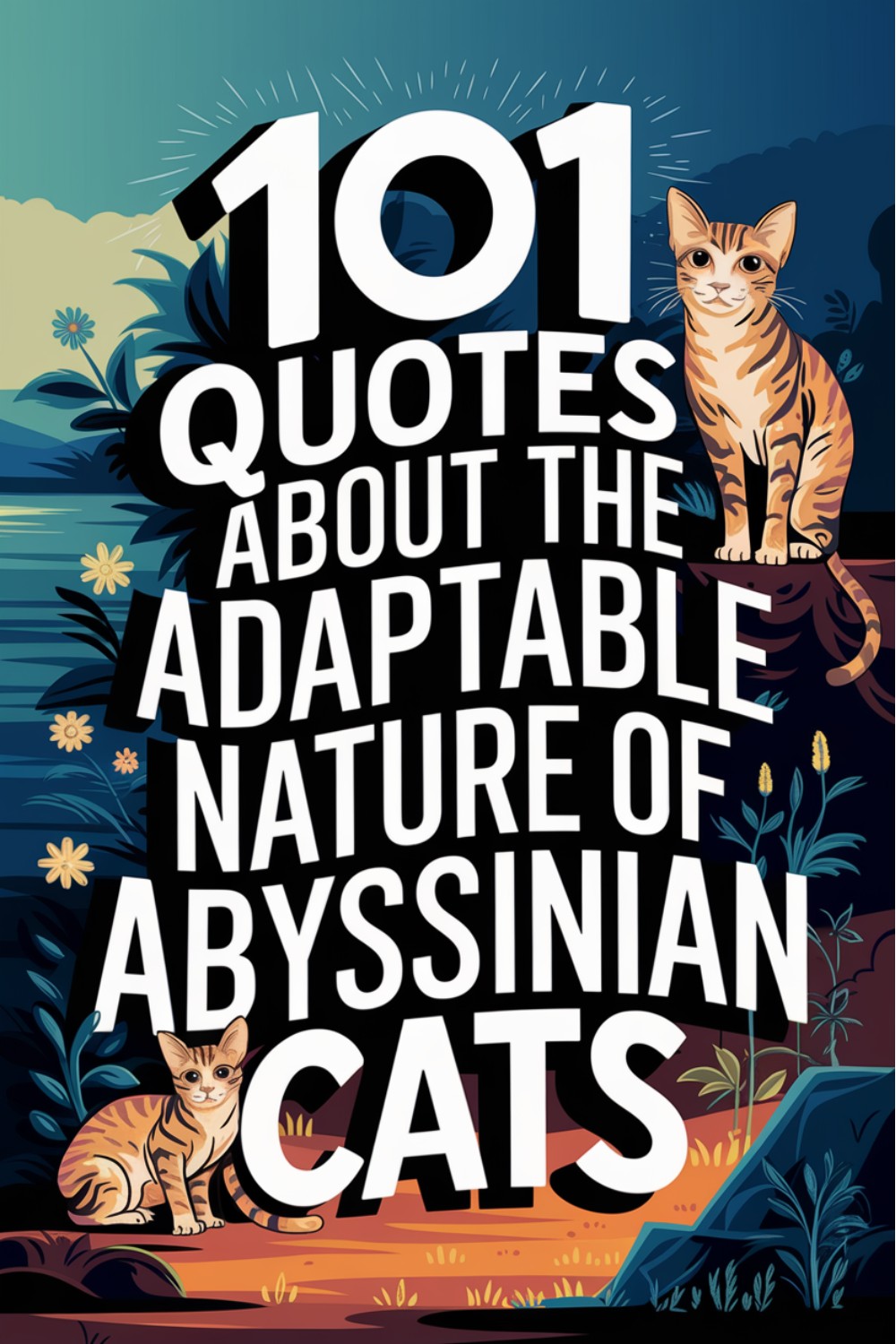 101 Quotes About the Adaptable Nature of Abyssinian Cats