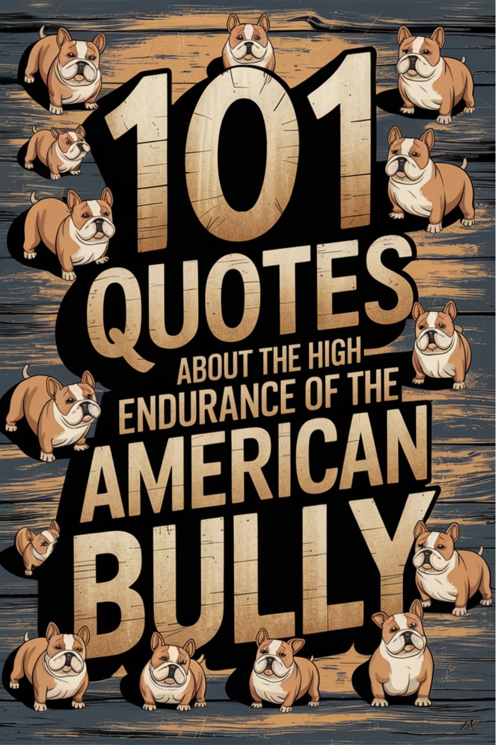 101 Quotes About the High Endurance of the American Bully