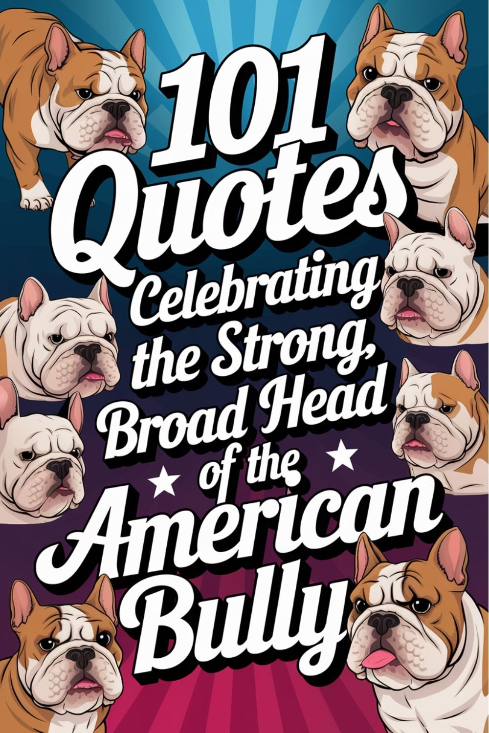 101 Quotes Celebrating the Strong, Broad Head of the American Bully