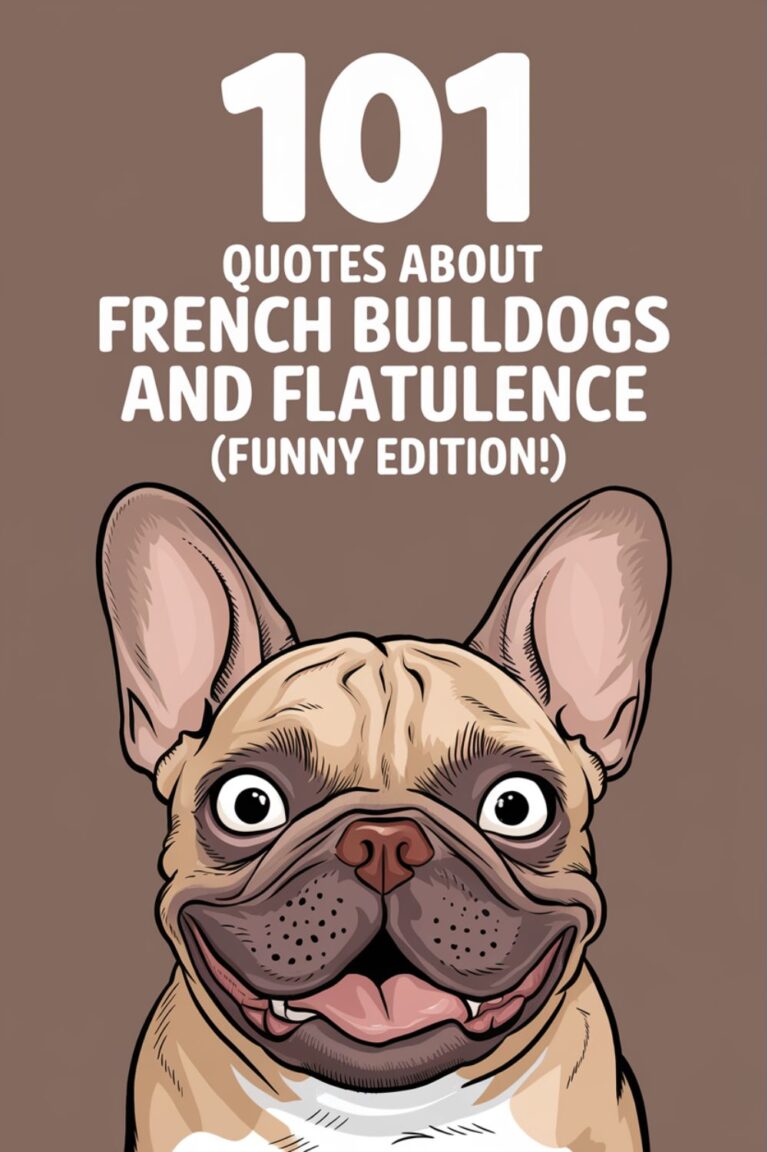 101 Quotes About French Bulldogs and Flatulence (Funny Edition!) Lets