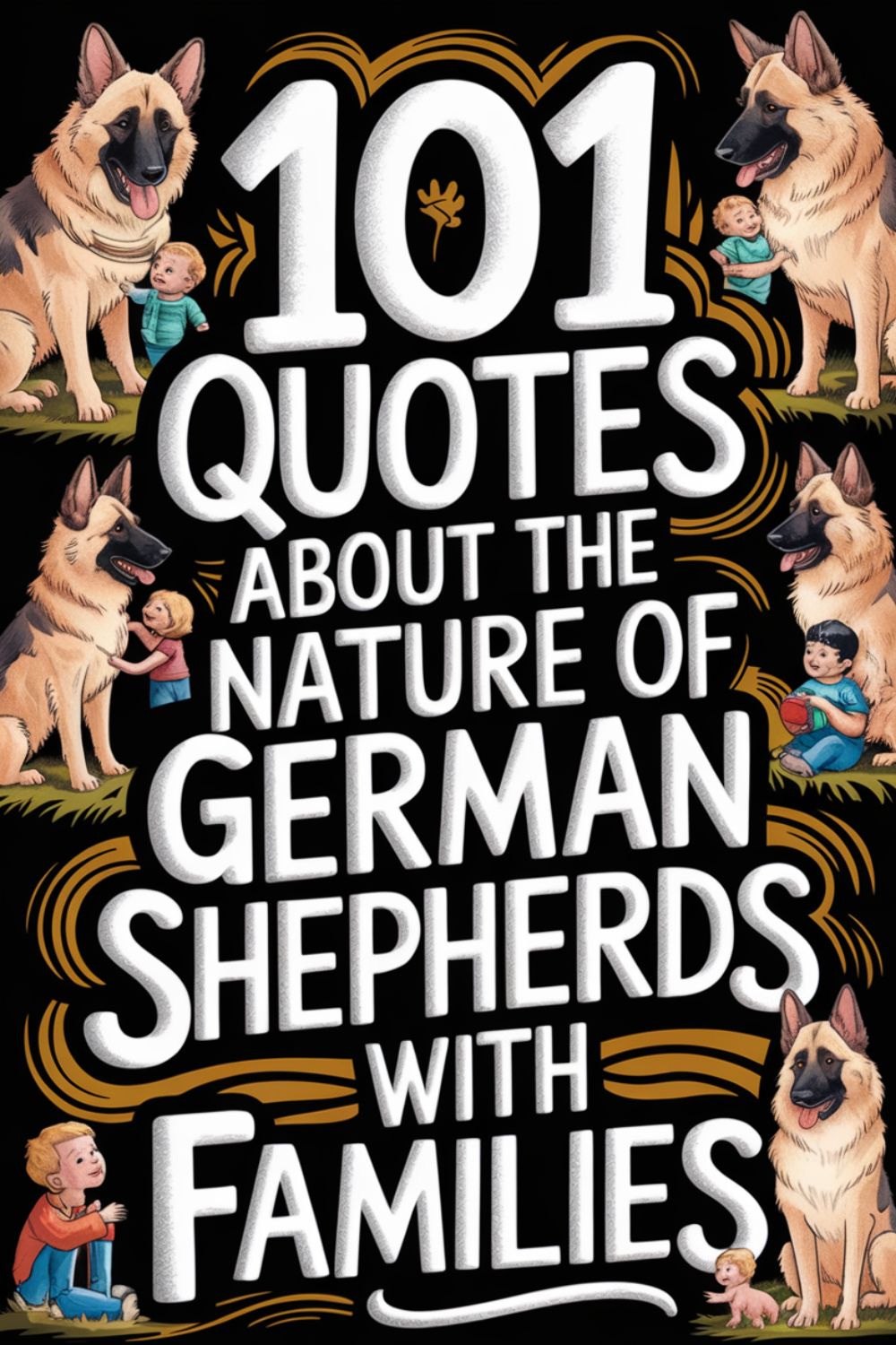 101 Quotes About the Gentle Nature of German Shepherds with Families