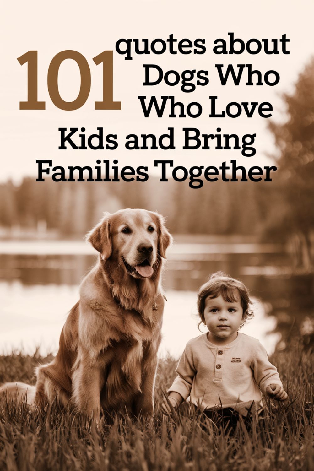 101 Quotes About Dogs Who Love Kids and Bring Families Together