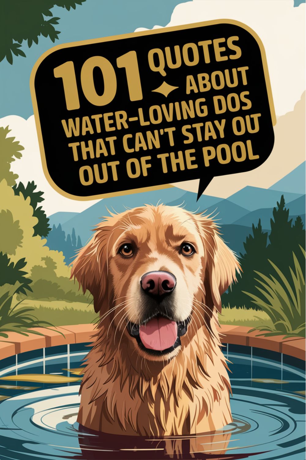 101 Quotes About Water-Loving Dogs That Can’t Stay Out of the Pool