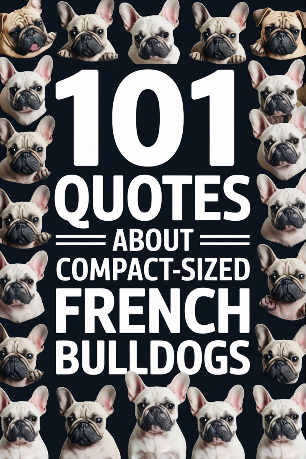 101 Quotes About Compact-Sized French Bulldogs