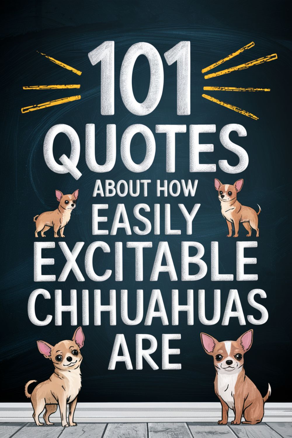 101 Quotes About How Easily Excitable Chihuahuas Are