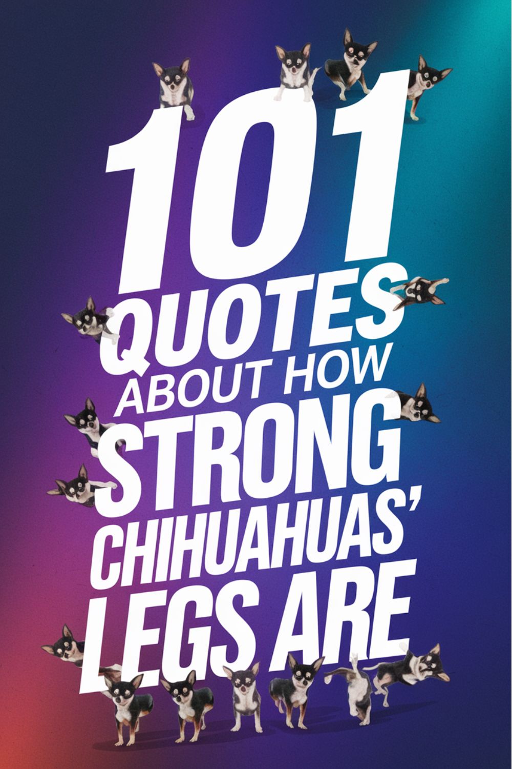 101 Quotes About How Strong Chihuahuas' Legs Are