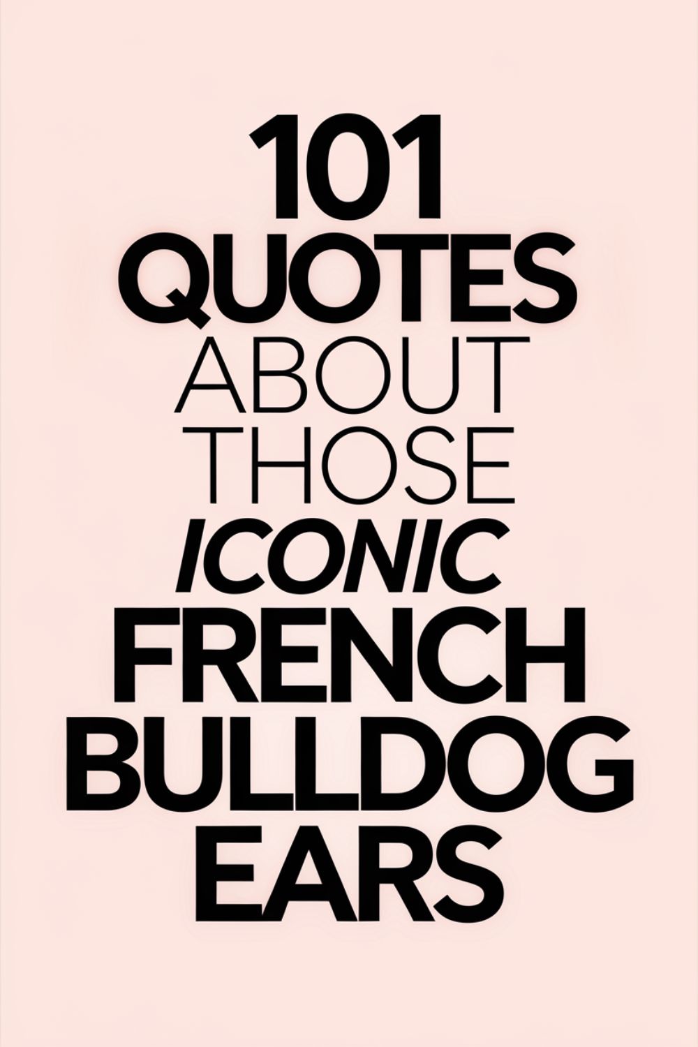 101 Quotes About Those Iconic French Bulldog Ears