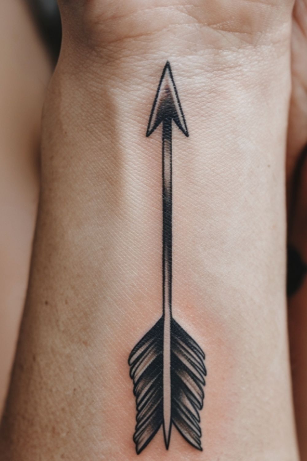Small Arrow Wrist Tattoo Ideas for Women