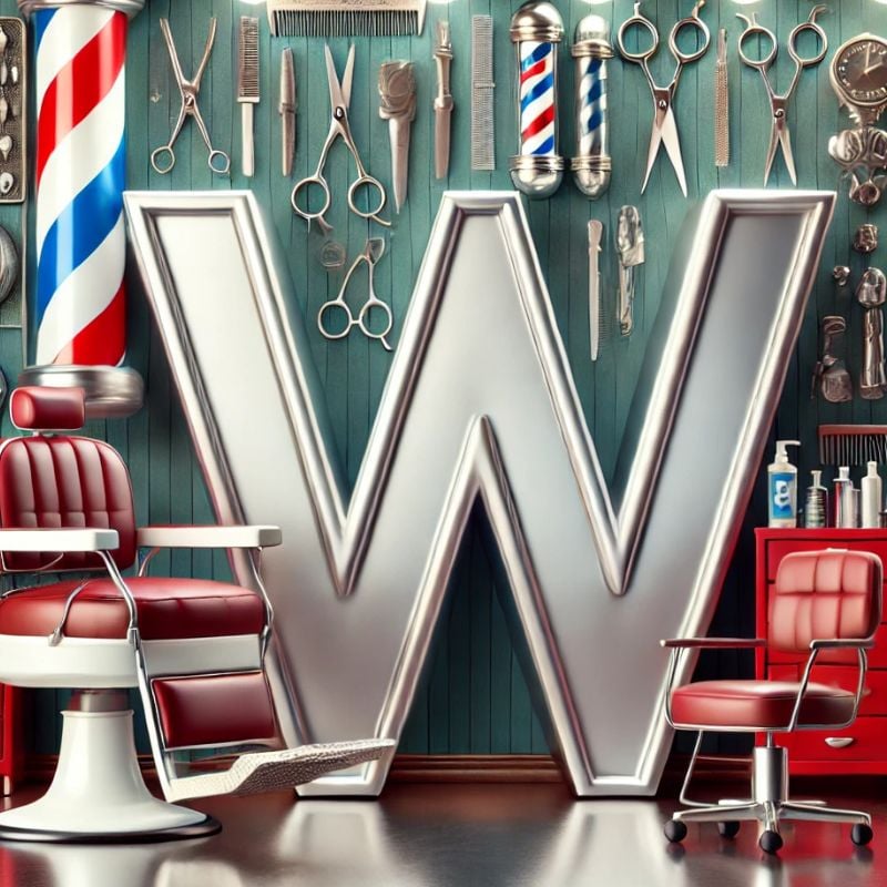 Barber business names_W
