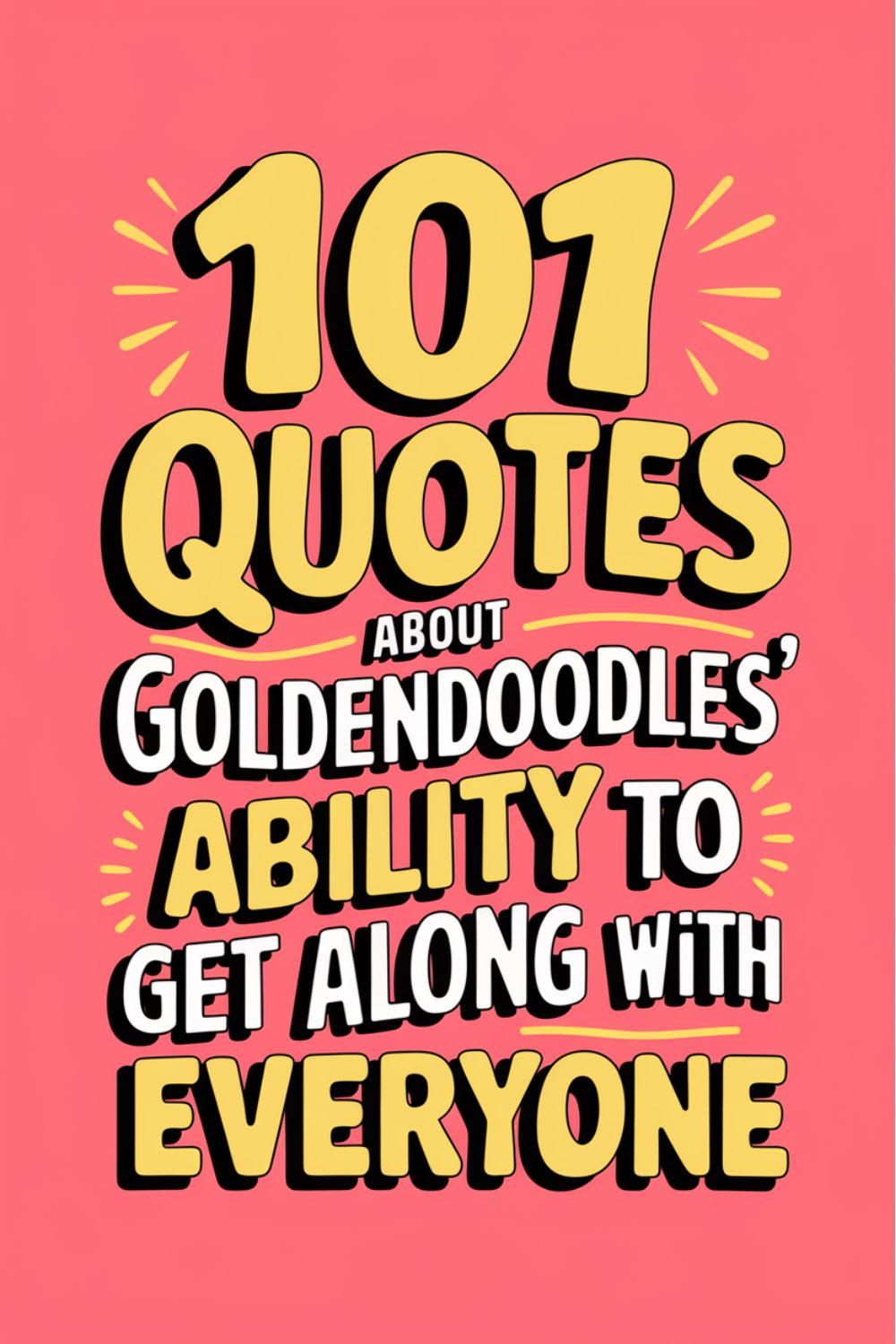 Goldendoodles' Ability to Get Along with Everyone