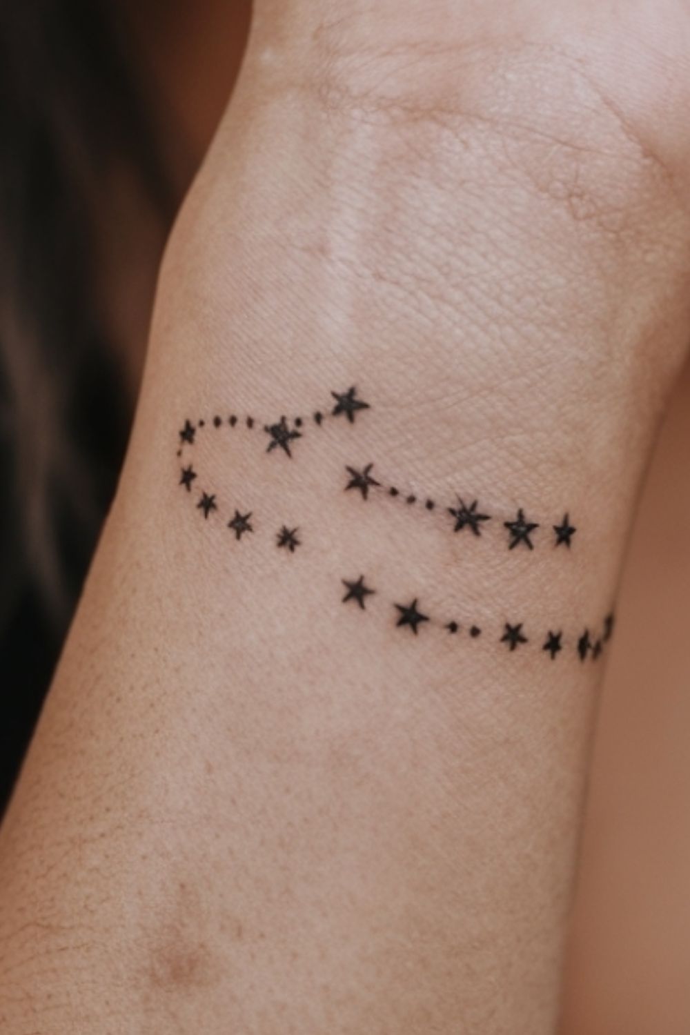 Starry Wrist Bracelet Tattoo