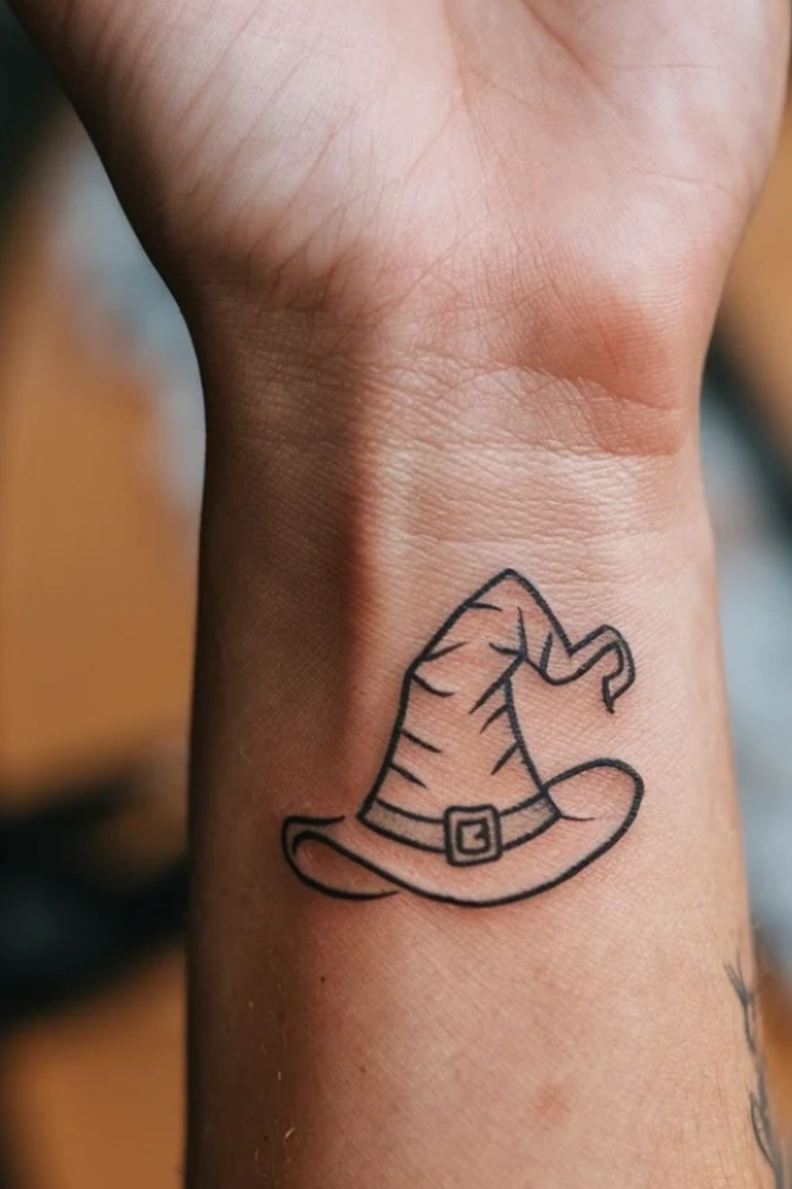 Small Halloween Wrist Tattoos for Women
