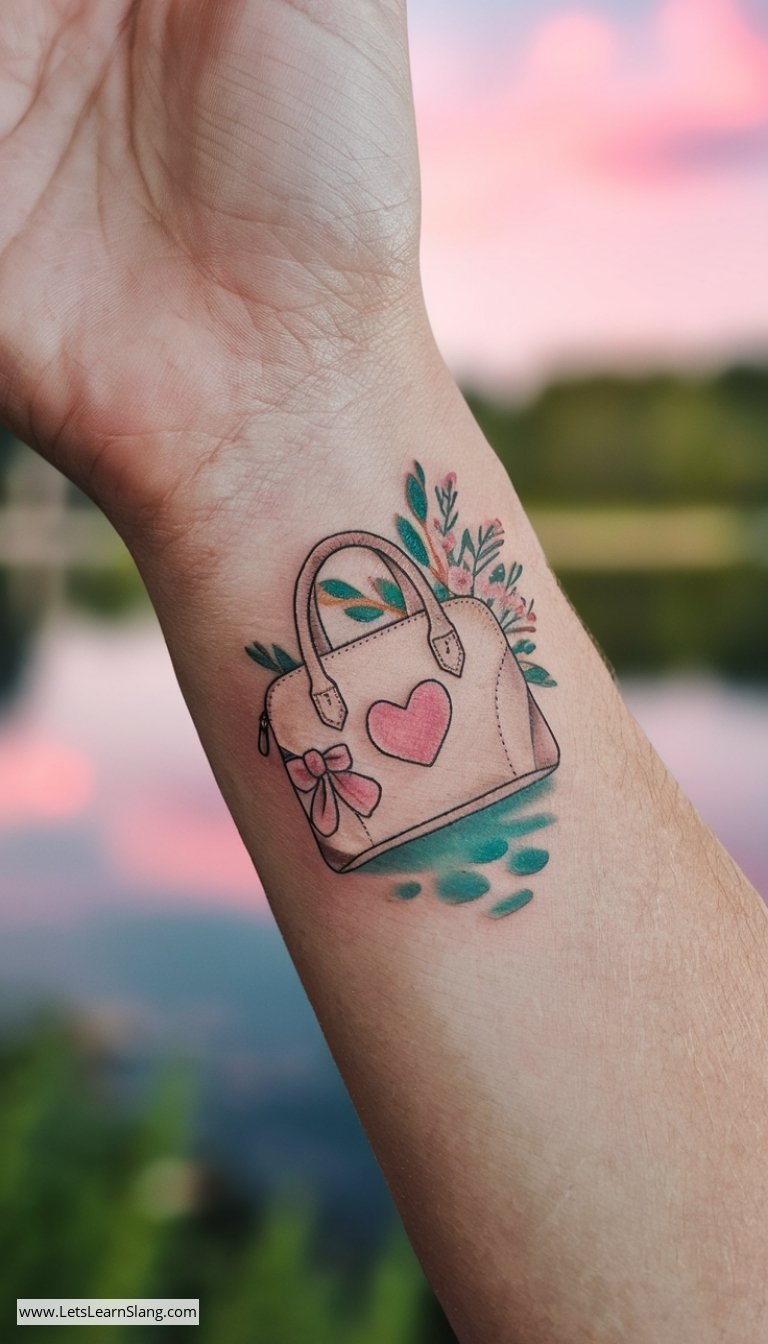 Weekender Bag Wrist Tattoo