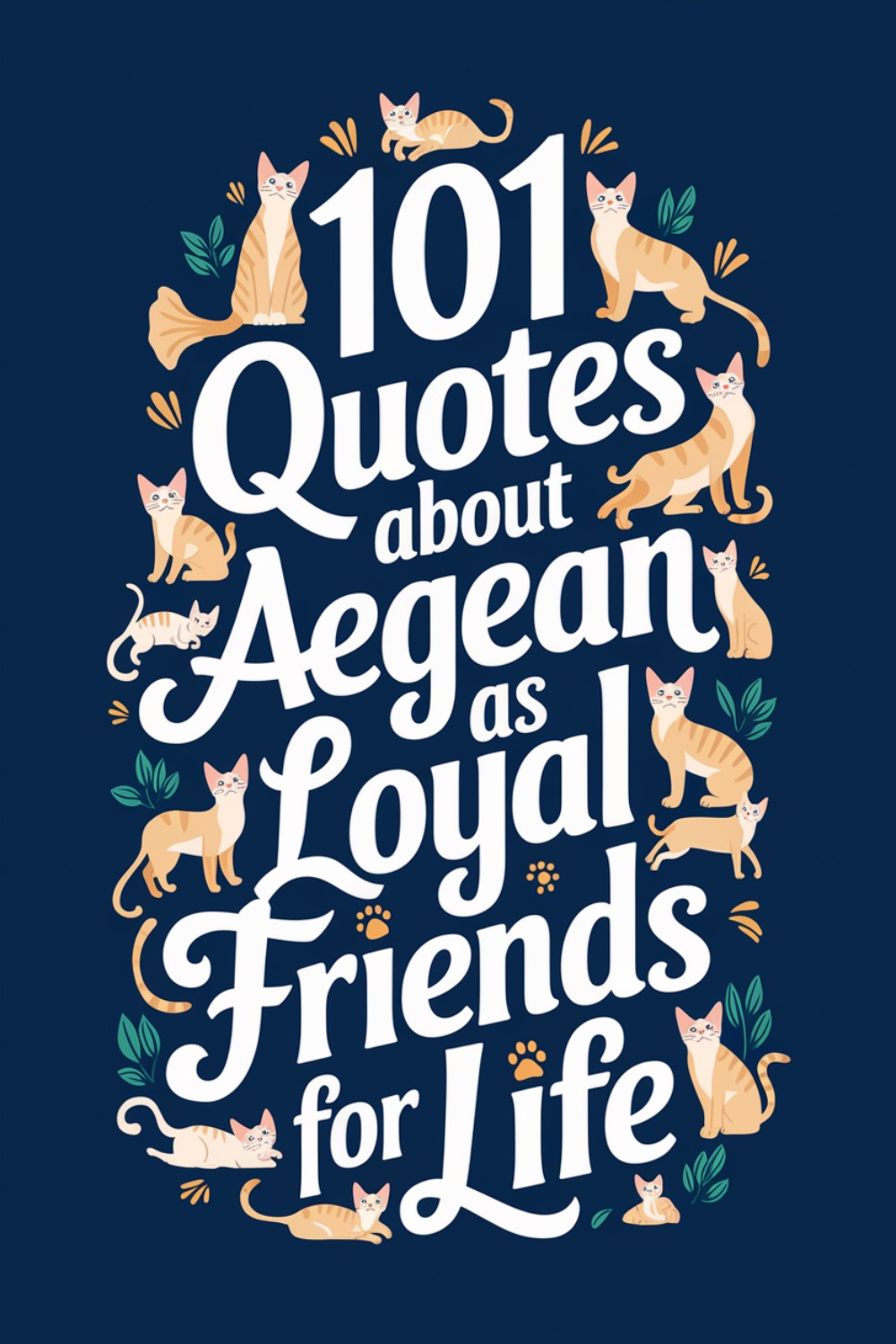 101 Quotes About Aegean Cats as Loyal Friends for Life