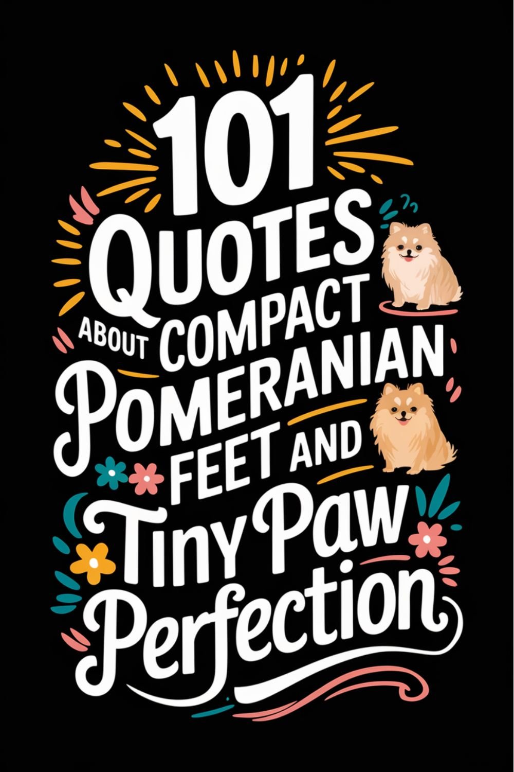 101 Quotes About Compact Pomeranian Feet and Tiny Paw Perfection