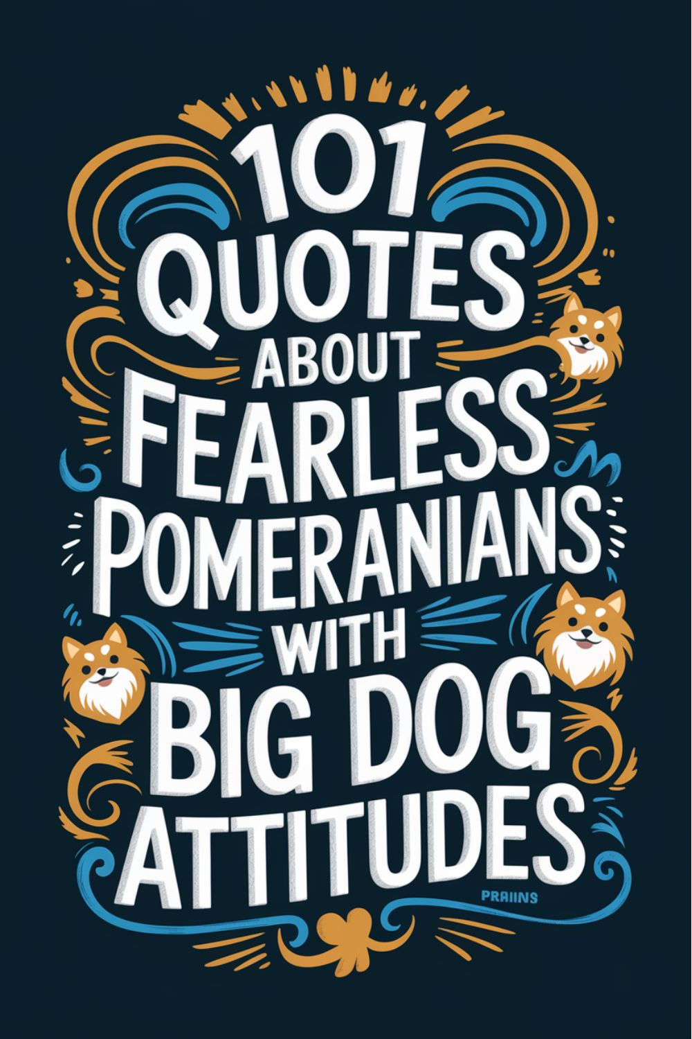 101 Quotes About Fearless Pomeranians with Big Dog Attitudes
