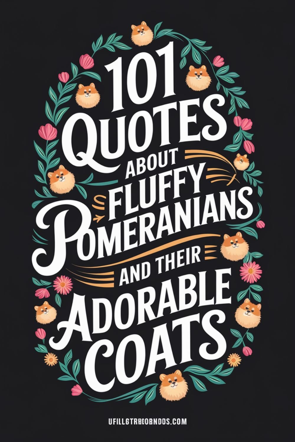 101 Quotes About Fluffy Pomeranians and Their Adorable Coats