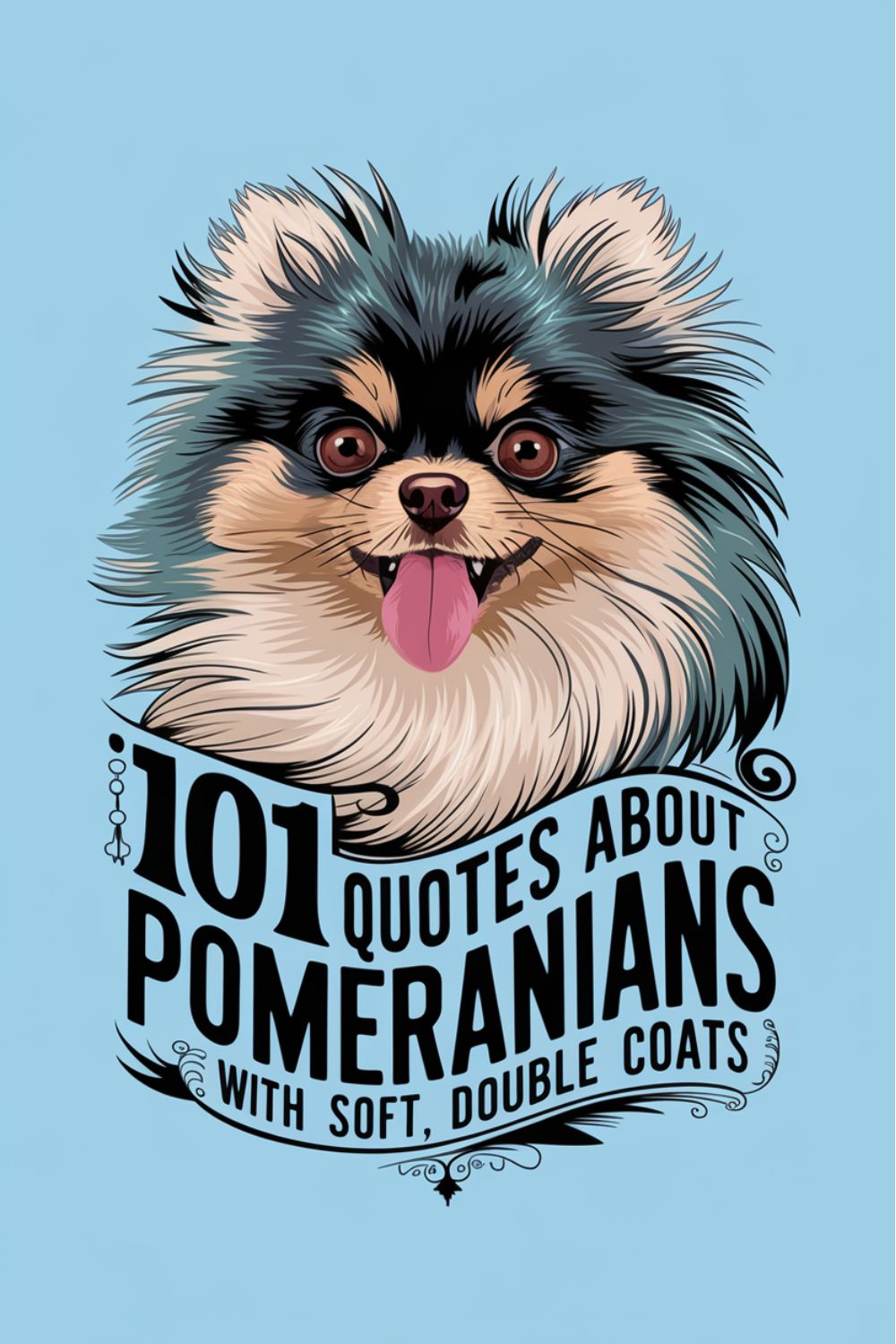 101 Quotes About Pomeranians with Soft, Double Coats